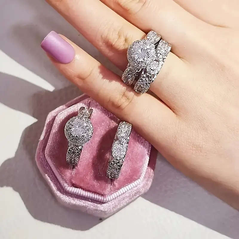 White Zirconia, Inspired Eternity Ring