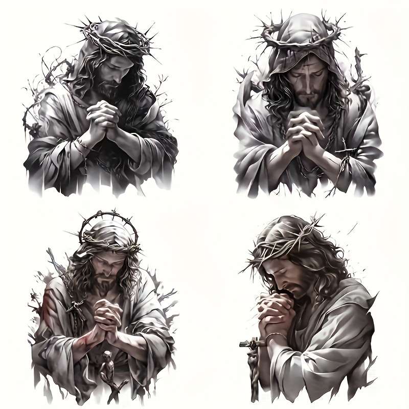1pc  Jesus Christian Themed Stickers