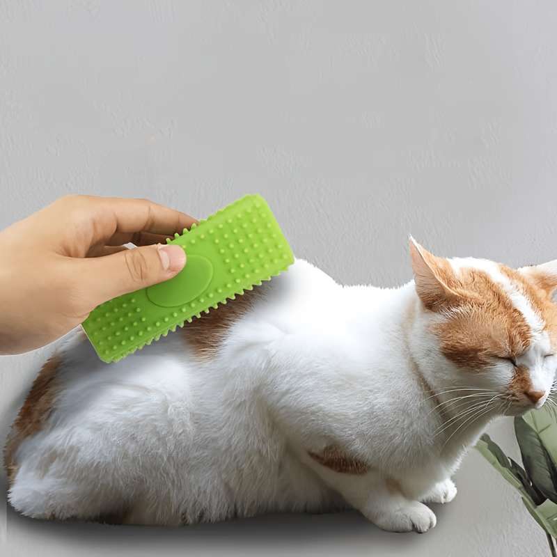1pc Orange Pet Comb
