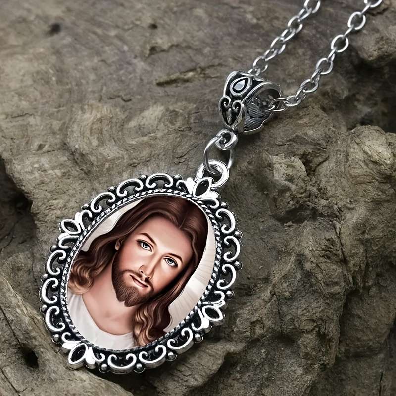 1pc Jesus Theme Pendant