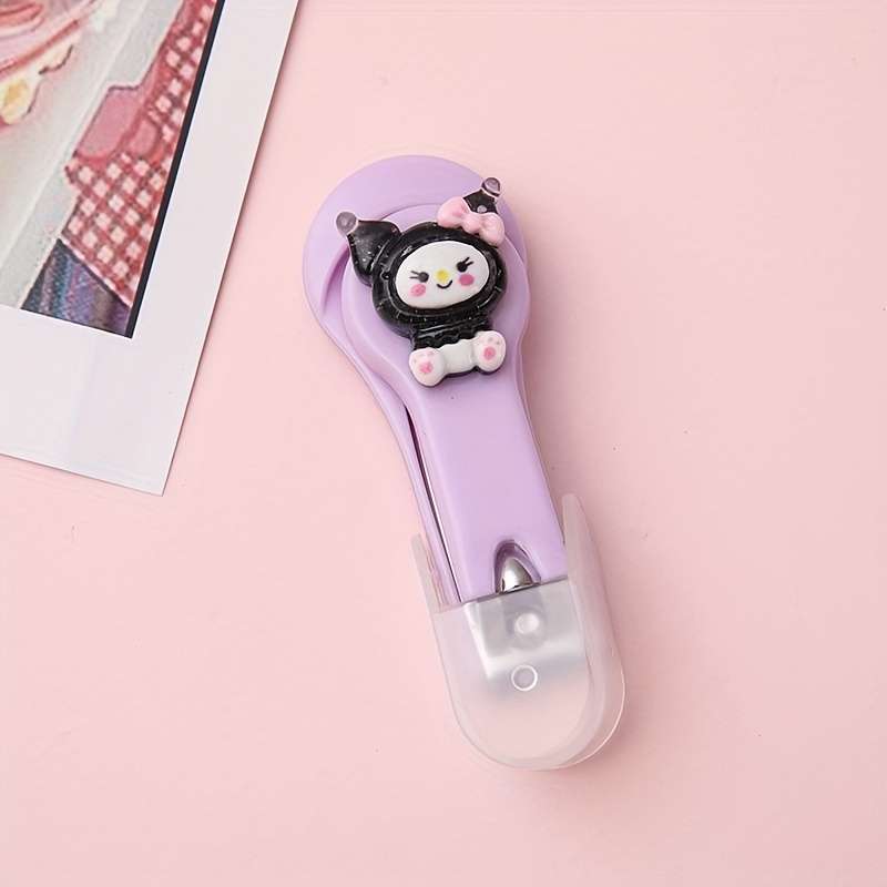 1 Pack Sanrio Cartoon Nail Clippers Portable Folding Trimmer