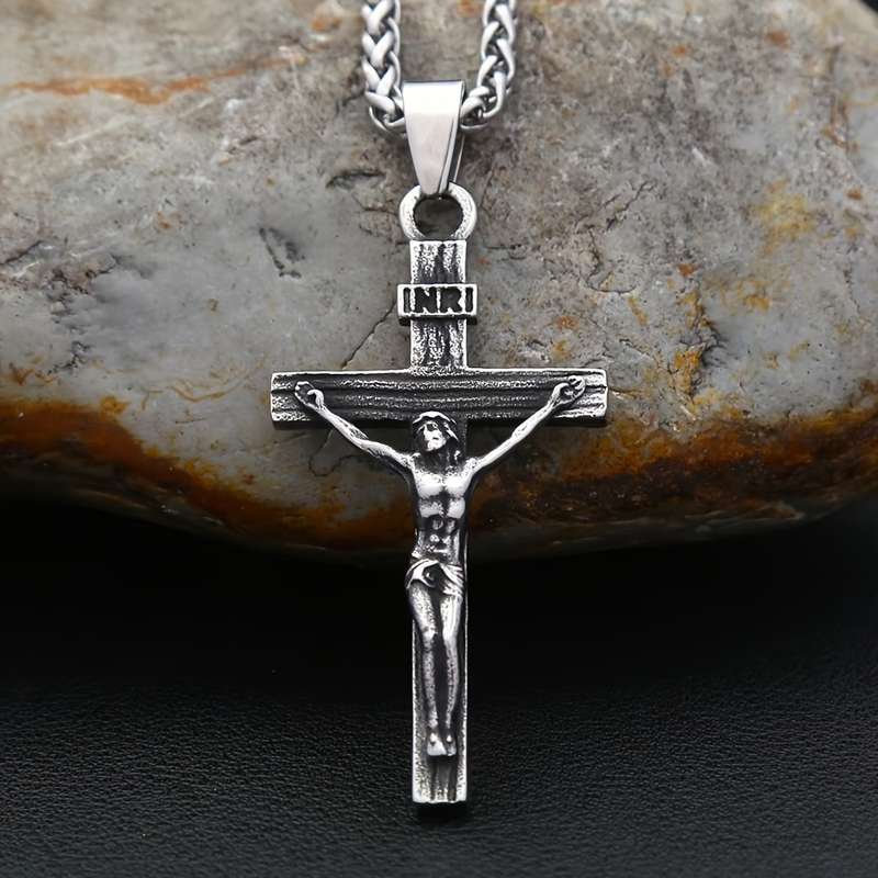 1 Piece 60cm Chain Add Pendant Jesus Theme Pendant