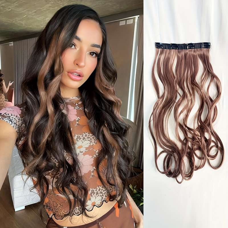 1Pc Dirty Orange 50.8cm Fashion Design Wig