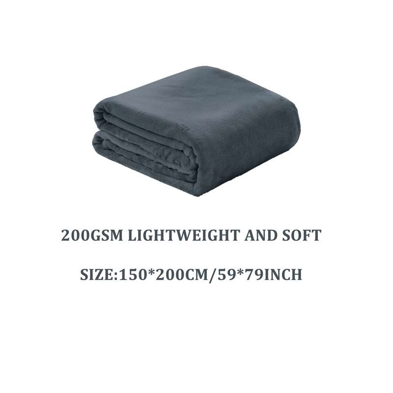 1ps Blanket Color Bright Red size 100x150cm