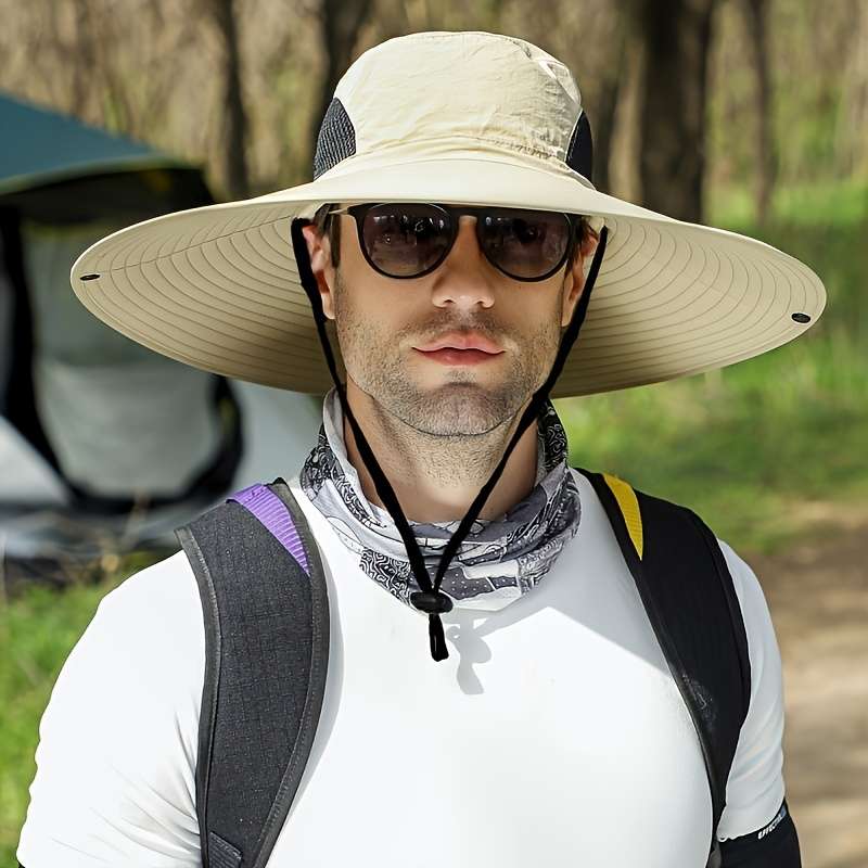 1pc One Day Available for 24 Hours Extra Large Brim 15.01 cm Sun Hat Fashionable Adjustable Wide R