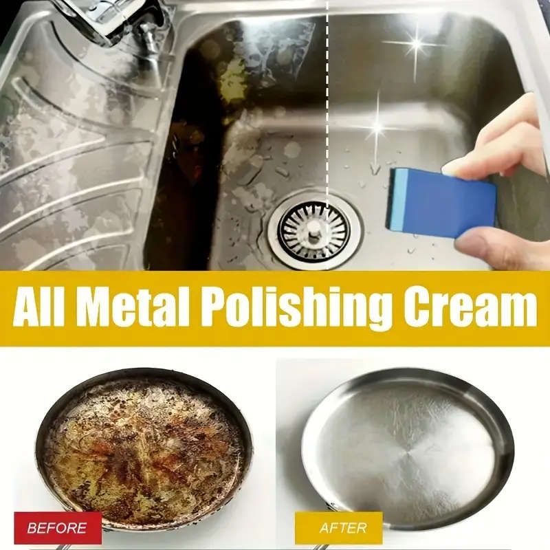 1pc All Metal Polishing Cream Quick Effective 20g for Outdoor Gun Cleaning Shining