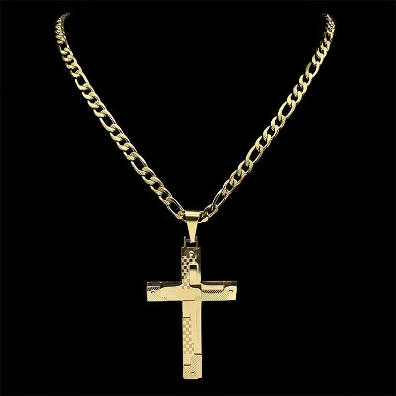 1 Piece Silvery Jesus Theme Pendant