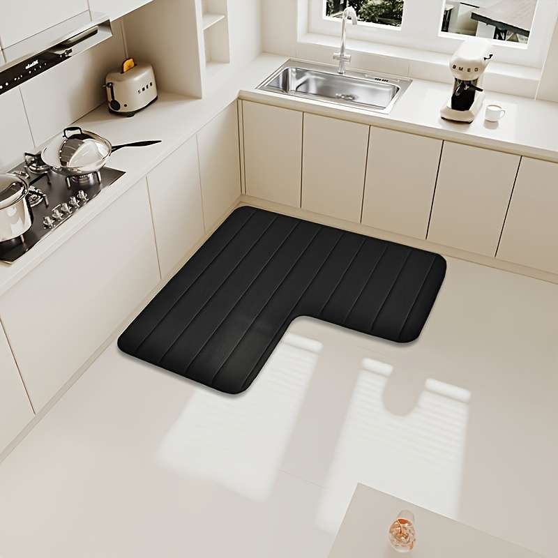 1Pc Light Grey 150x150x45 59x59x17.7inch Floor Mat