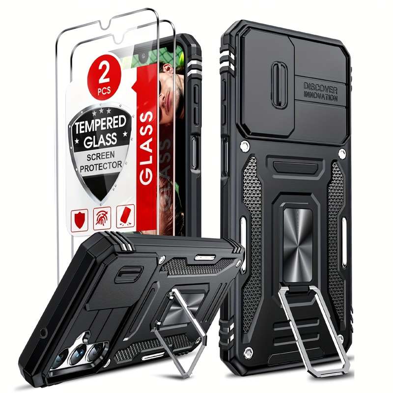 1pc Black For Samsung Galaxy A55 5G Phone Cases