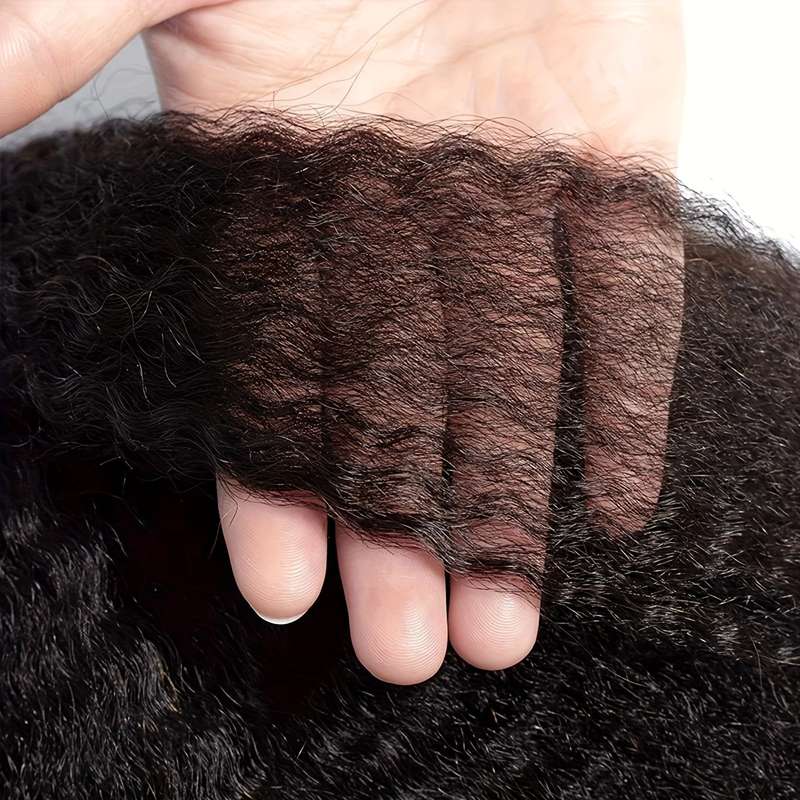 1Pc Black 60.96cm Fashion Design Wig