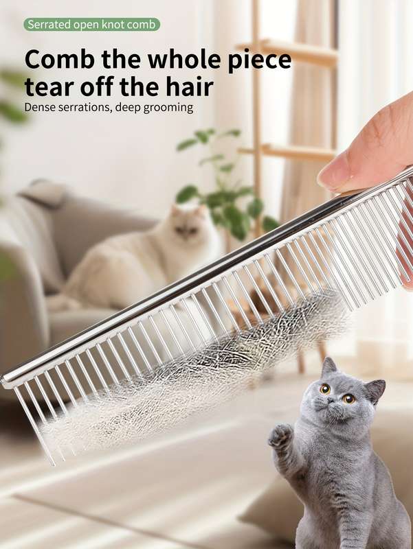1pc 1 Small Comb 16 2.7cm Pet Comb