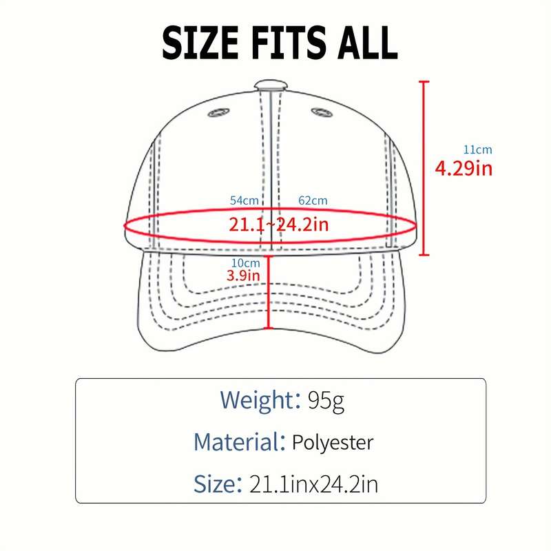 1pc Adjustable Floral Baseball Cap Tropical Leaf and Flower Patterns Lightweight Polyester Sun