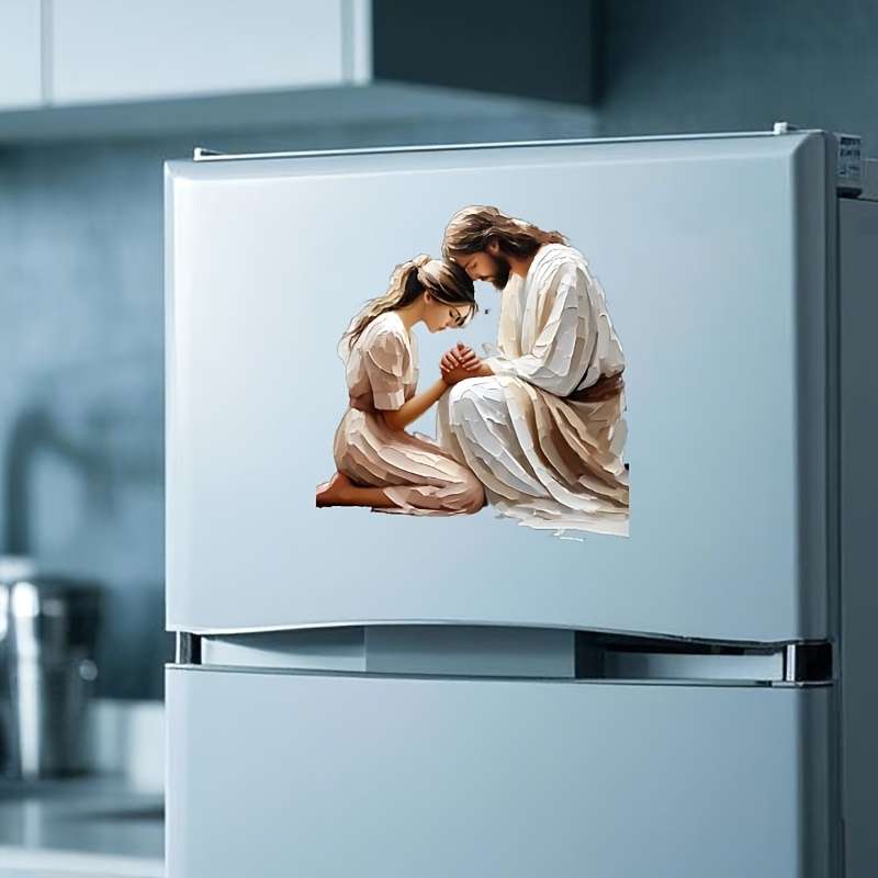 1pc Jesus Christian Themed Stickers