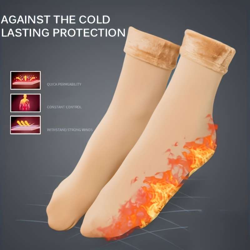 Sock 10 Pieces Beige Color  One Size