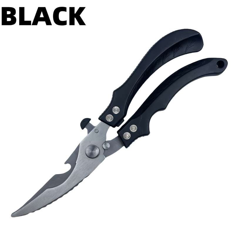 1pc One Heavy Duty Kitchen Scissors High Quality Stainless Steel Large Chicken Bone Scissors Shar