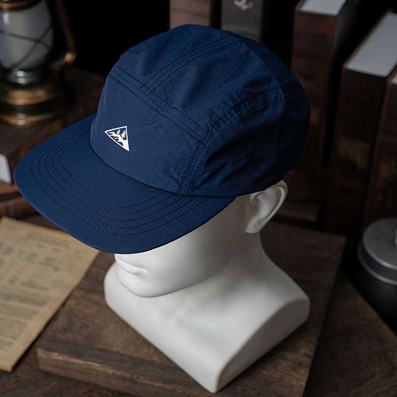 1pc Vintage Japanese-Inspired Unisex Outdoor Sports Baseball Cap Quick-Dry Breathable Polyester