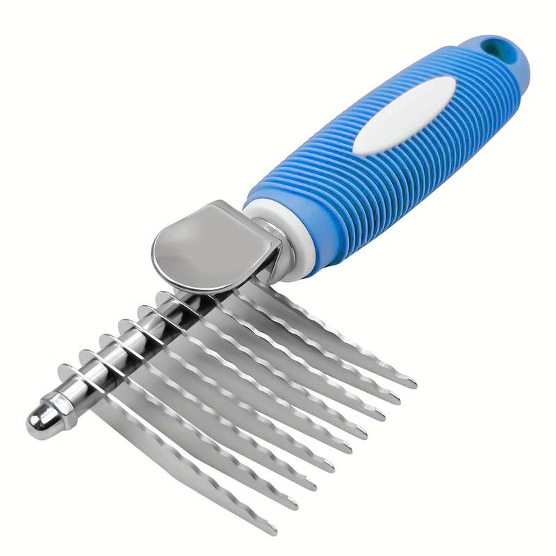 1pc Purple Size Medium Pet Comb