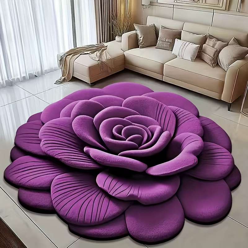 1Pc 60x60cm 23.6x23.6inch Floor Mat