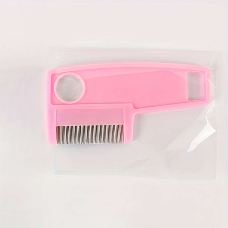 White opp packaging 1pc Pet Comb