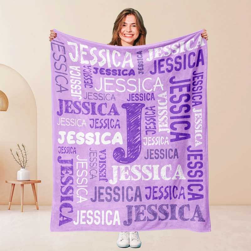 1ps Blanket Color Dark Blue size 39.4x59inch 100x150cm