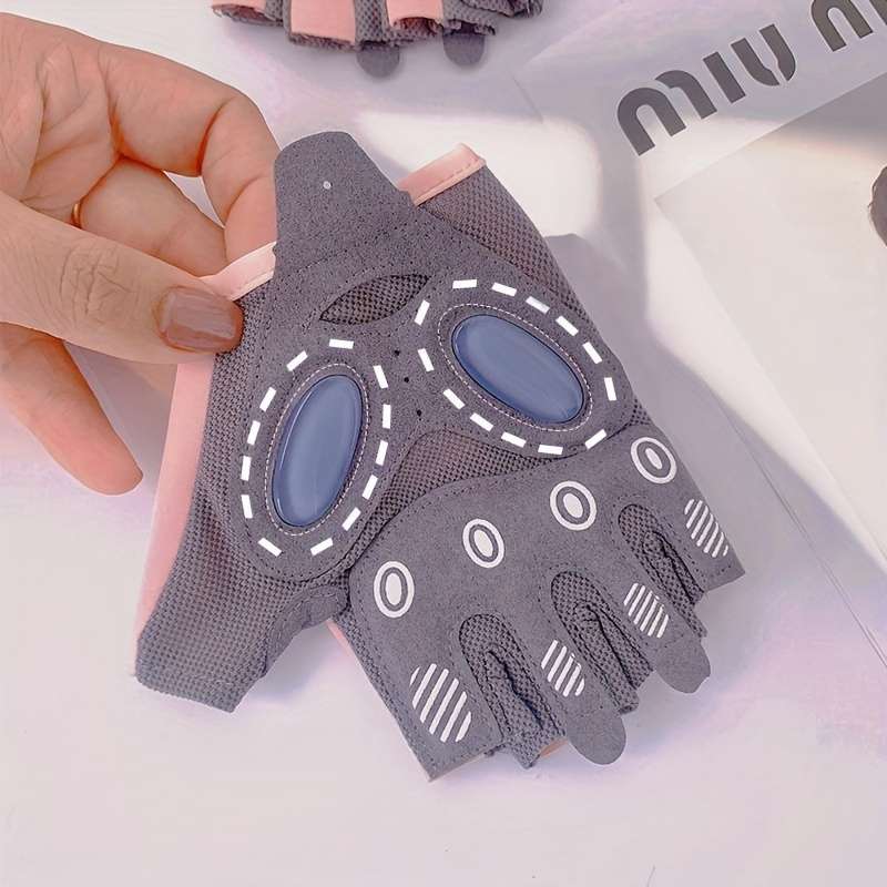 1 Pair Black S Outdoor Sports Gloves