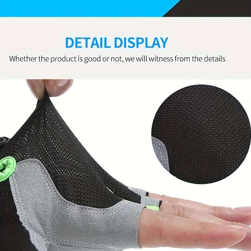 1 Pair Green Size M Outdoor Sports Gloves