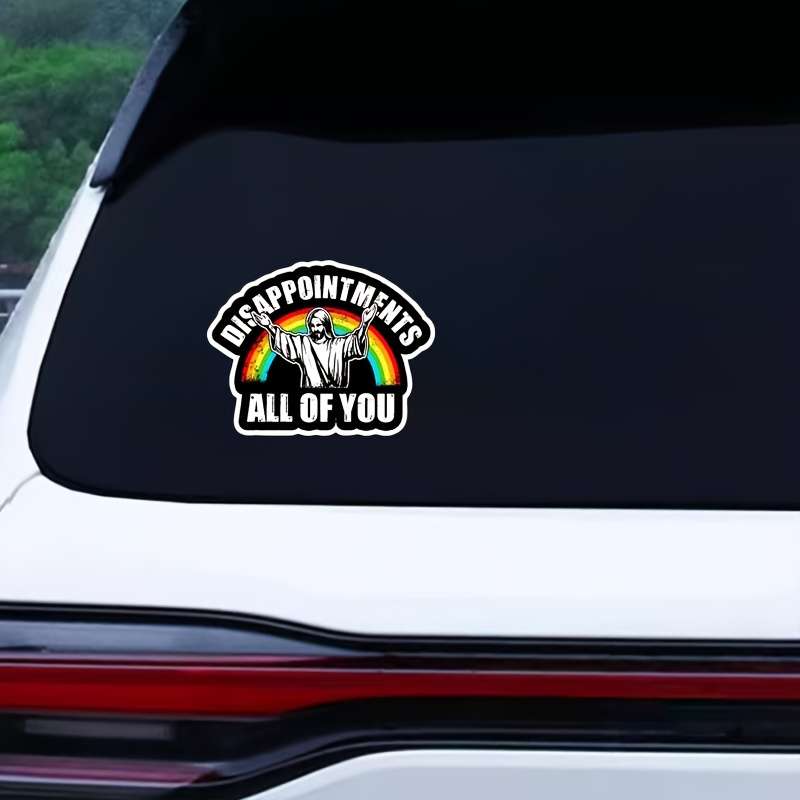 1pc Jesus Christian Themed Stickers