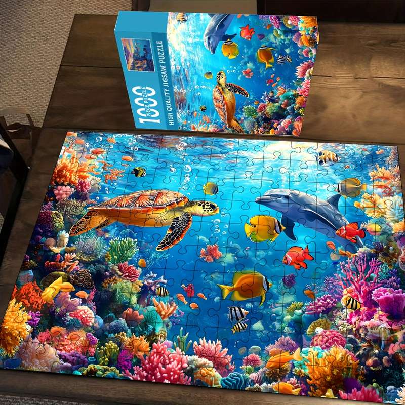 1000 Piece Mini Paper Jigsaw Puzzle