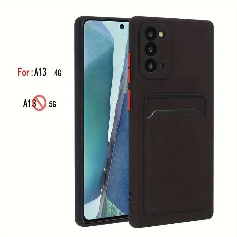 1pc Black For Samsung Galaxy A13 Phone Cases