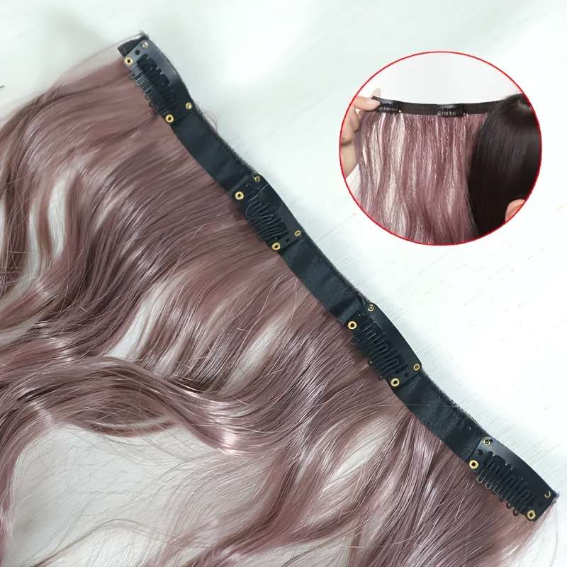 1Pc Dirty Orange 50.8cm Fashion Design Wig