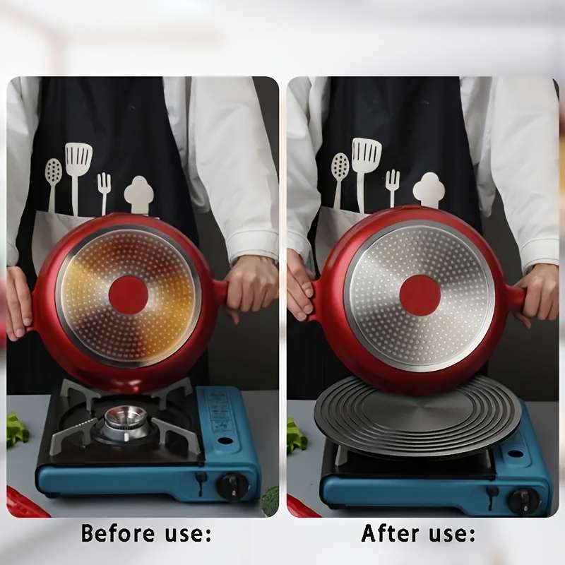 1pc Fast Heat Diffuser Plate 1pc Dual-Use Aluminum Heat Diffuser Plate for Gas Stoves Fast