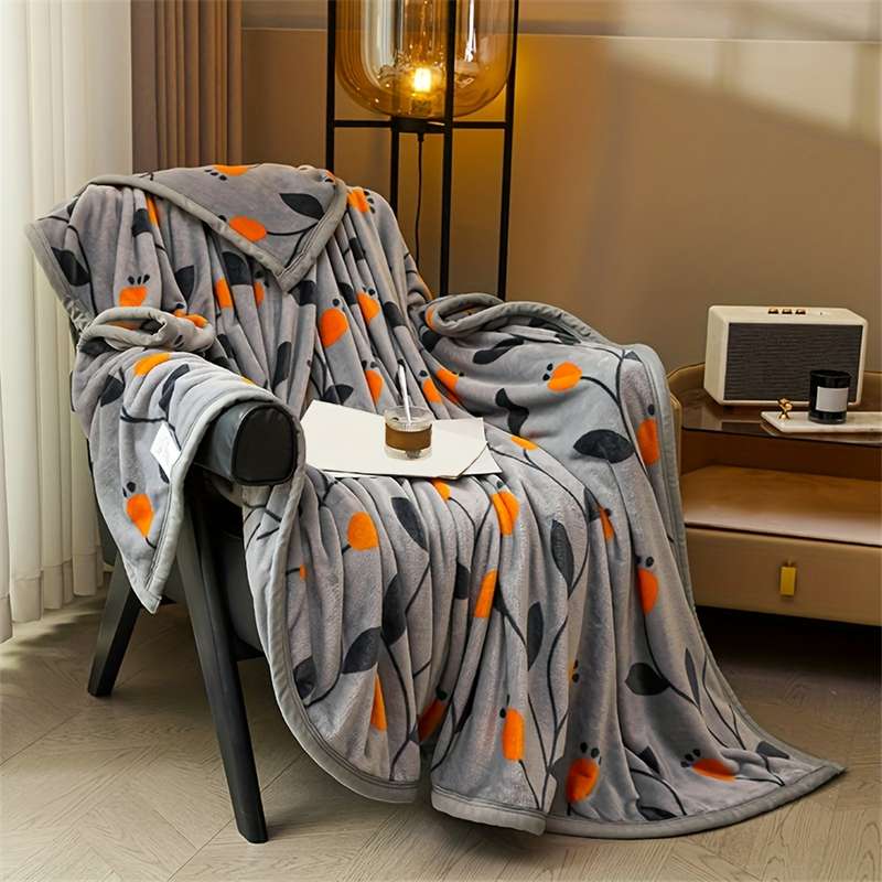 1ps Blanket Color Yushu Flowers size 200x230cm