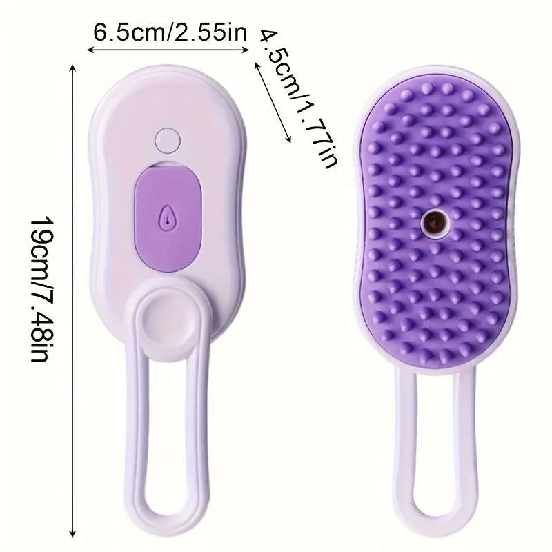 1pc Purple Pet Comb