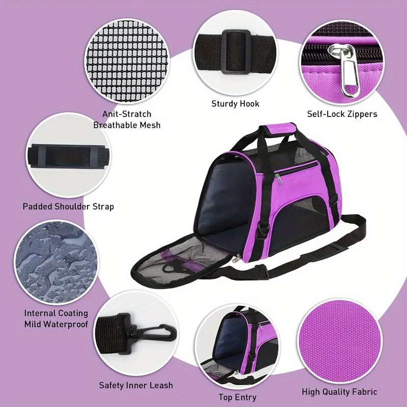 1pc greysize S Pet Bag