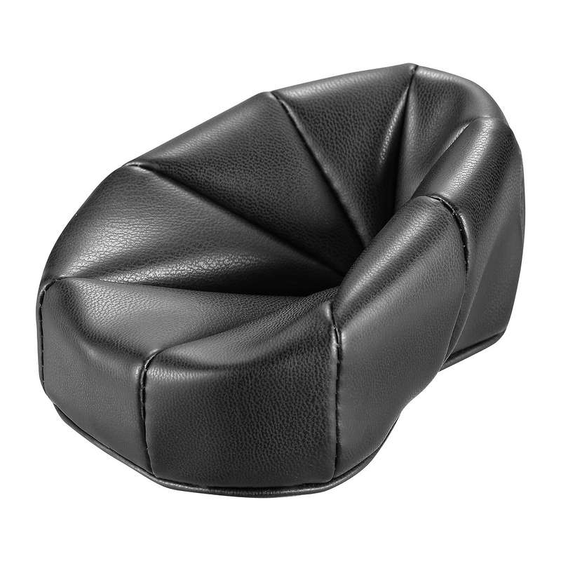 1pc Sofa Pipe Stand Durable Plastic Ashtray Holder with Ergonomic Design Black Modern Home Decor