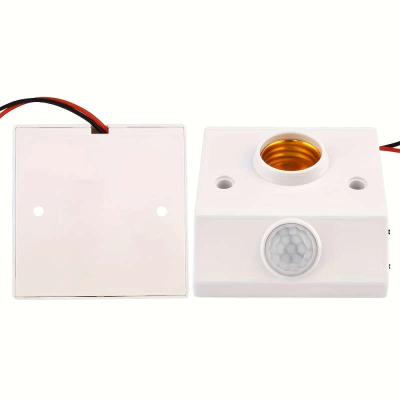 1pc Easy-Install LED Motion Sensor Light Automatic Infrared Human Detection E26 E27 Base Perfect
