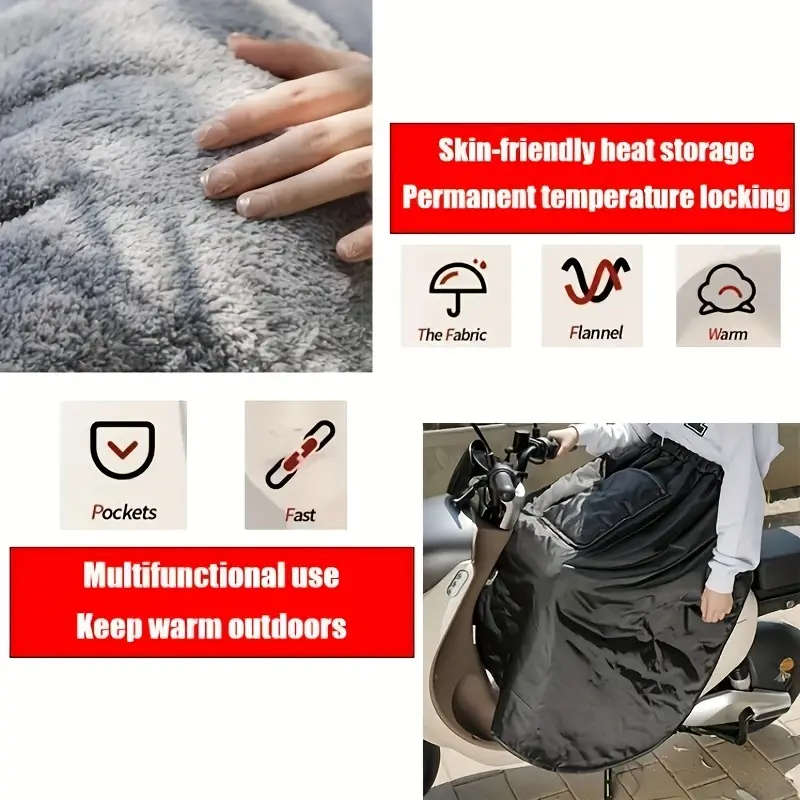 Windproof Winter Knee Warmer