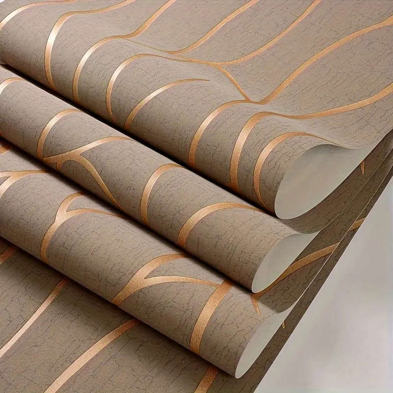 1 Roll Of Modern 3D Wallpaper Water Ripple Non-Woven Wallpaper