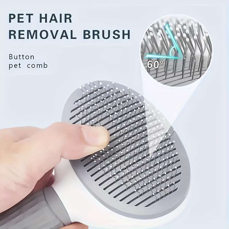 1pc Grey Pet Comb