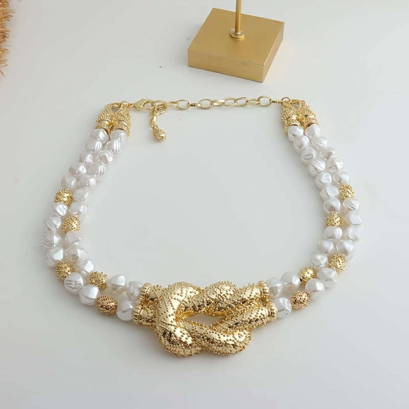 Imitation Pearl Necklace Jewelry