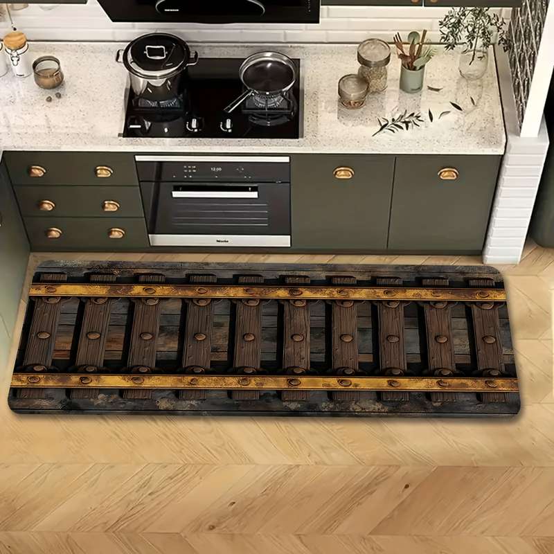 1Pc 17.7x59inch 45x150cm Floor Mat