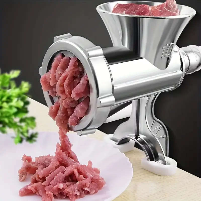 Heavy-Duty Manual Meat Grinder & Food Processor - with Hand Crank, Multi-Purpose