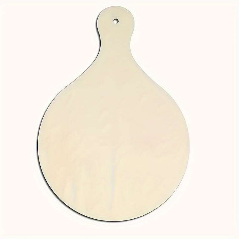 3pcs Mini Wooden Cutting Boards with Handles DIY Unfinished Craft for Kitchen Decor Floral
