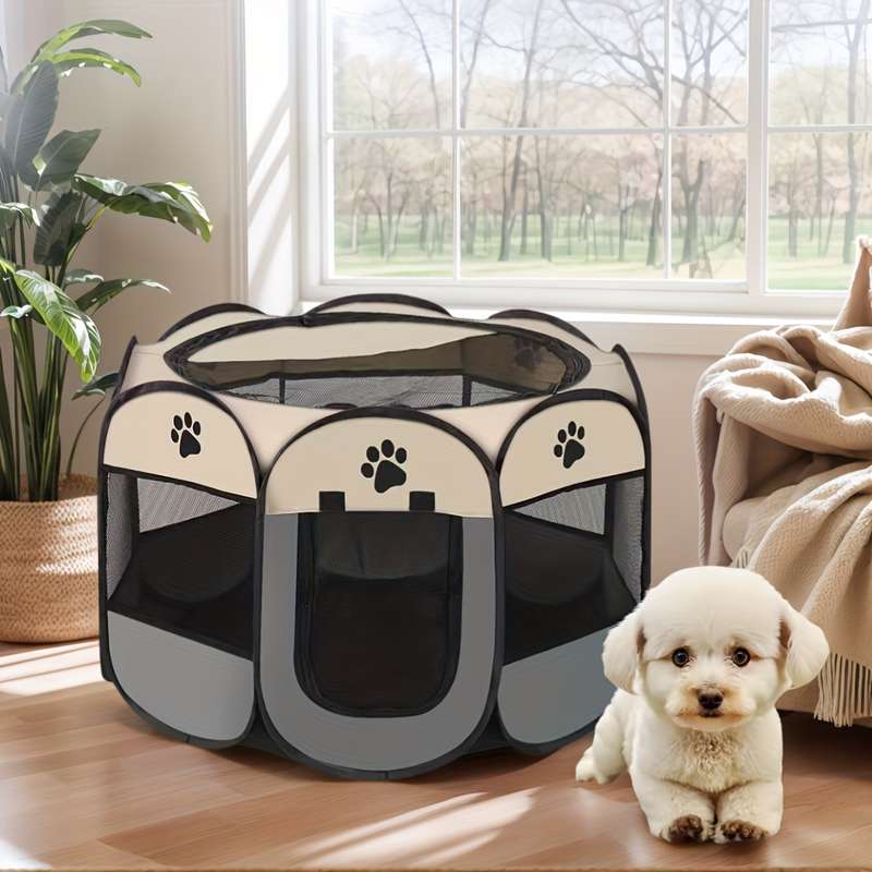 1pc (Type A) Gray Pet Cage