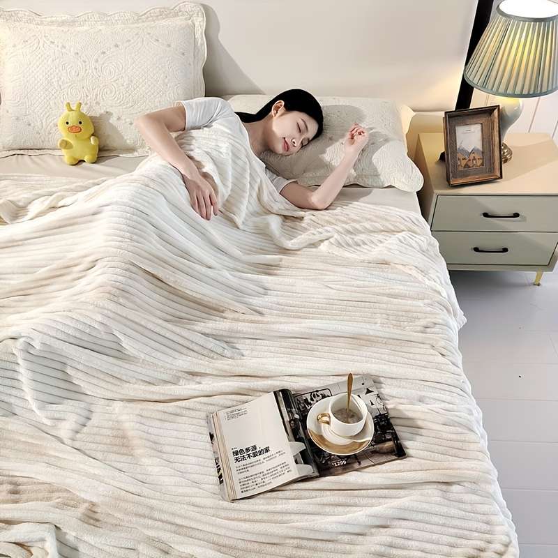 1ps Blanket Color Snowy Gray size 70cmx100cm