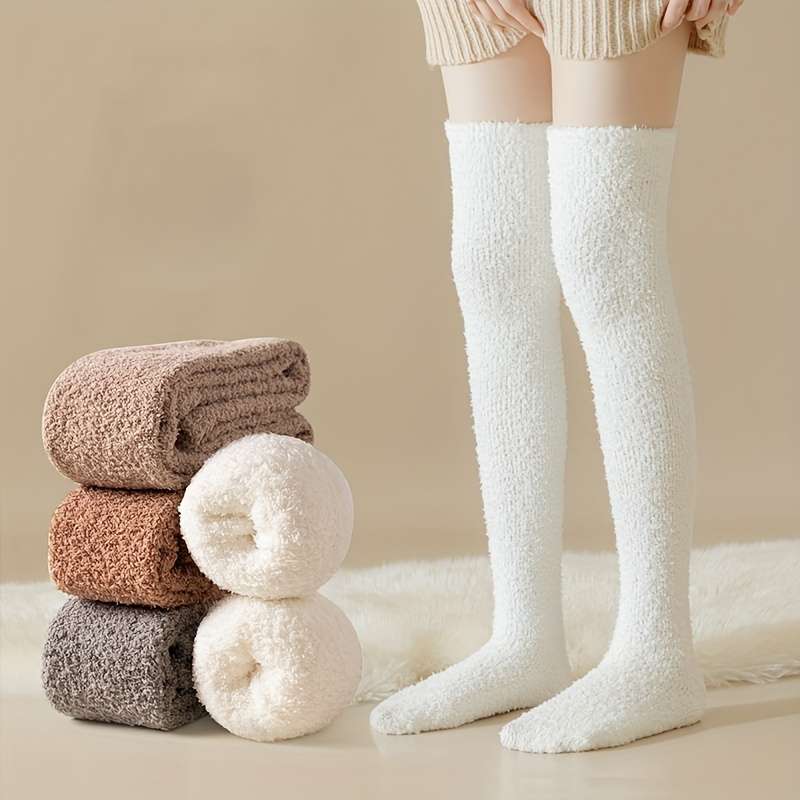 1 Pair High Elastic Socks