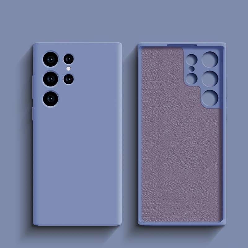1pc Light Purple For Samsung Samsung Galaxy S23 Ultra Phone Cases
