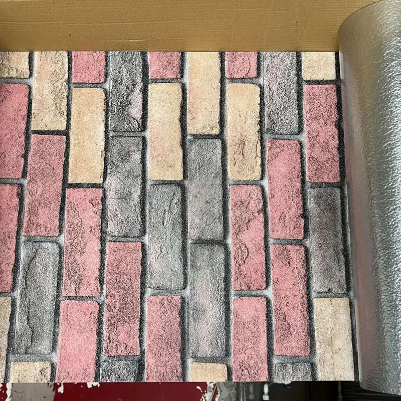 Waterproof 3D Foam Brick Pattern Thickened Wallpaper Sticker