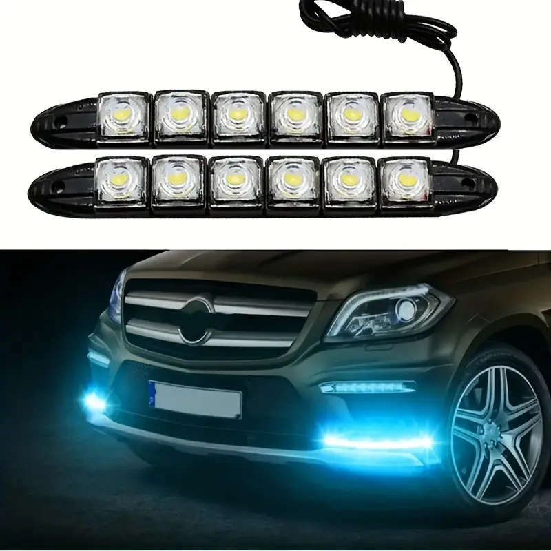 2pcs LED Car Lights