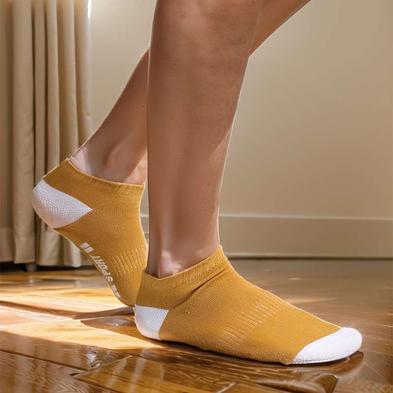 20 Pairs Orange One Size High Elastic Socks